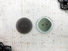 Пуговицы, d 2,5 см, бледно-зеленый