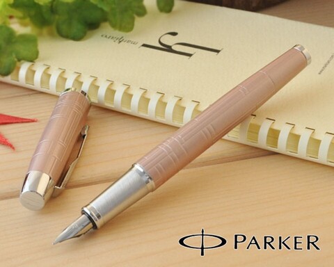 Ручка перьевая Parker IM Premium F222 Metal Pink, F (S0949760)