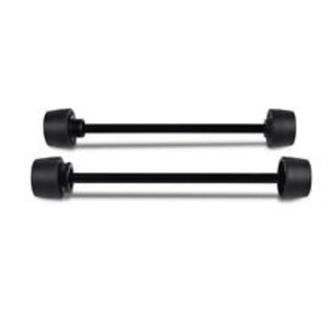 Ось переднего / заднего колеса со слайдерами Supermoto, 15 мм