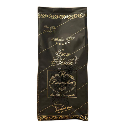 Кофе в зёрнах Pasqualini Arabica Gold, 1кг