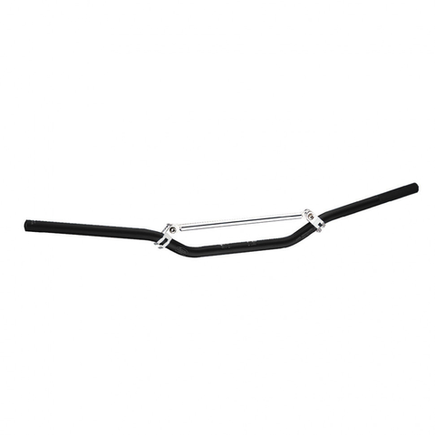 SH-06 Руль для мотоцикла тонкий 22.2, Kawasaki Low, черный