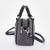 Сумка Саломея 269 македония серый + черный