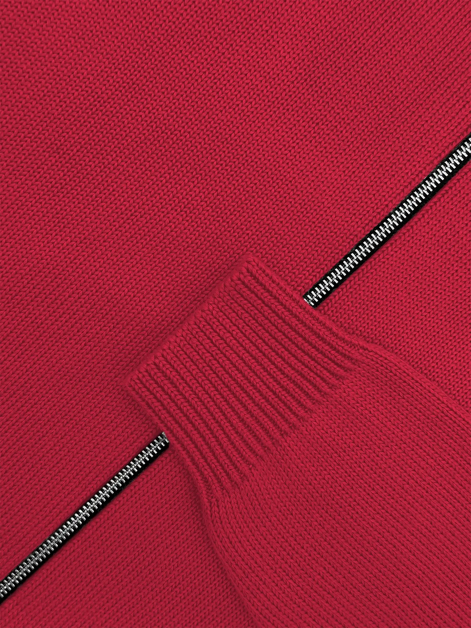 Толстовка на замке из шелка