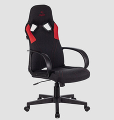 Кресло игровое Zombie RUNNER (ткань/экокожа, до 120 кг)