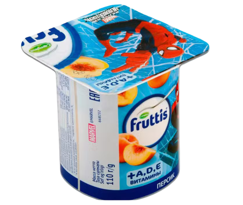 Йогуртный продукт Фруттис Кидс 2,5% 110г Персик, шт