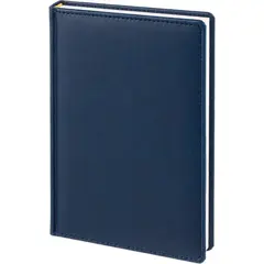 Ежедневник датированный 2026 Attache А5, 180л, 143х210мм, Сиам, синий