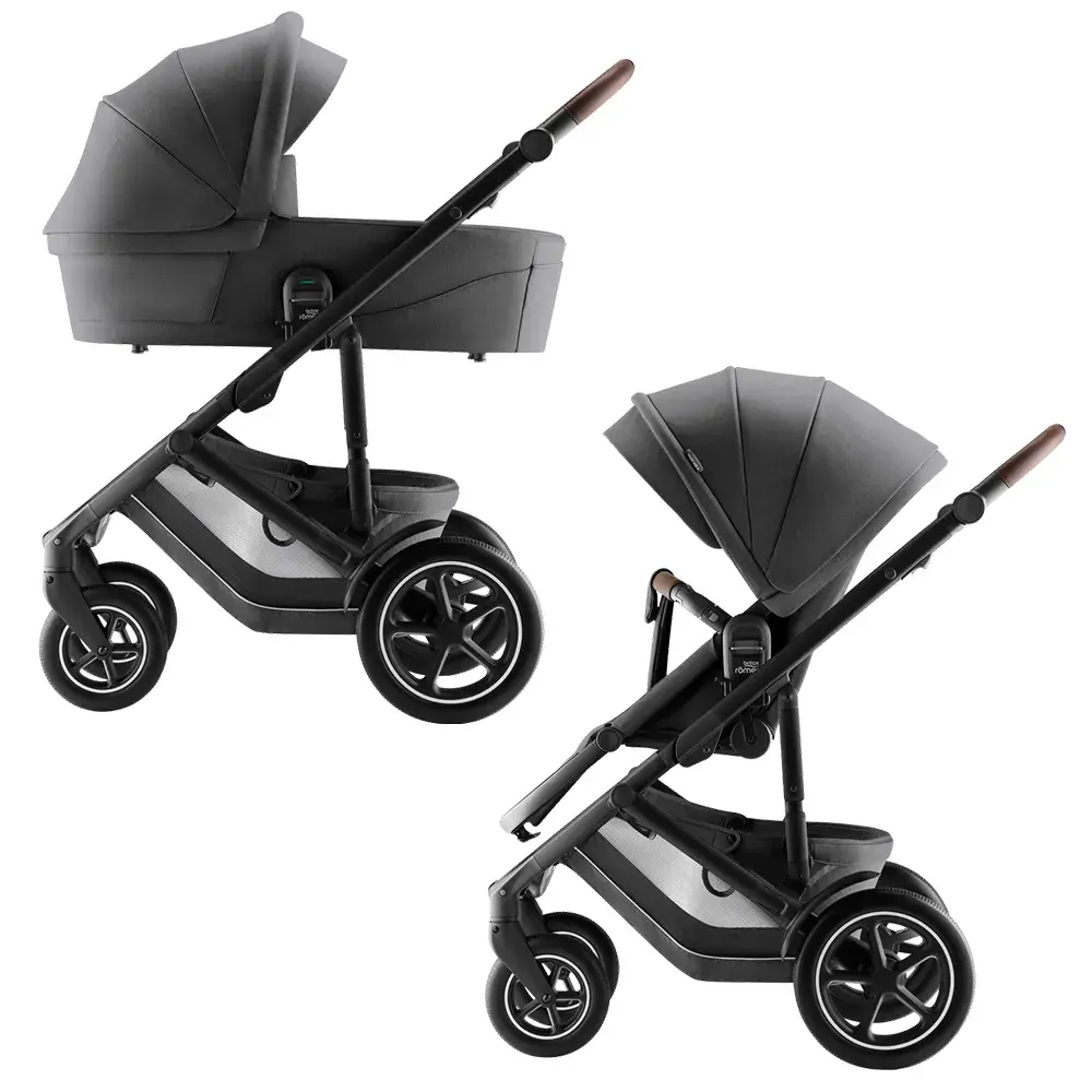 Britax Roemer Smile 5Z - 2 в 1 Коляска 2 в 1 Britax Roemer Smile 5Z Style Mineral Grey SMILE_5Z_ESSENTIAL_SET_Mineral_grey.webp