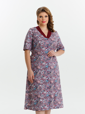 4534 Халат на пуговицах