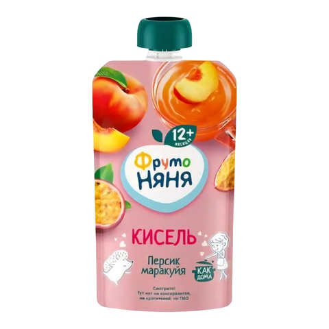 Кисель из персика и маракуйи ''Фруто-няня'' 130г