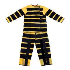 Липучий костюм, желтый, размер М, для роста 1.3м-1.55 м