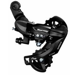 Переключатель задний Shimano Tourney TY300 крепление на петух (RP)