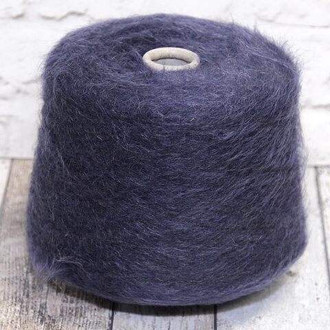 Кидмохер-стрейч LINEAPIU VISONE 1150 чернильно-синий