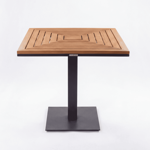 Стол обеденный Ideal Patio ЭГМОНТ из тика 80x80