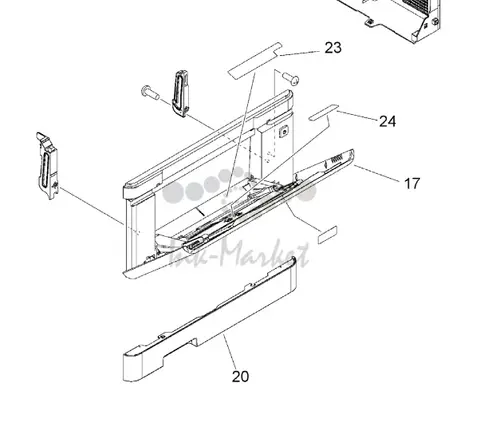 Canon - FE8-3007 - Plastic Cover for Cassette Tray 2