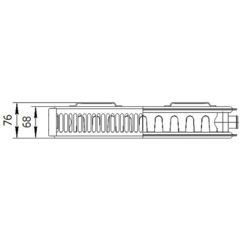 Радиатор стальной панельный AXIS 21 500 x 1000 Ventil