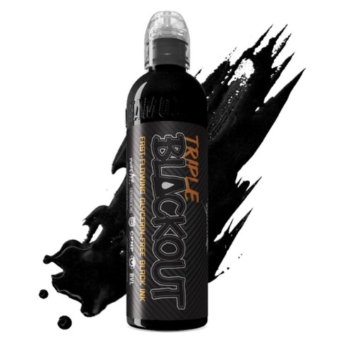 Краска World Famous Tattoo Ink Triple Blackout