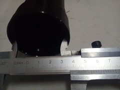 Внешний стакан пера вилки для Honda CBR 1000 RR 2013-2019 г.в. черный