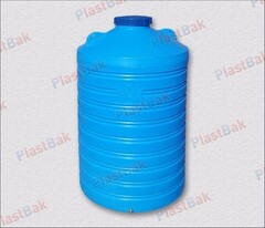 Емкость пищевая вертикальная Пластбак 3000 л. (3300 л.) Вертикальная (143x143x243см;белый) - арт.556218