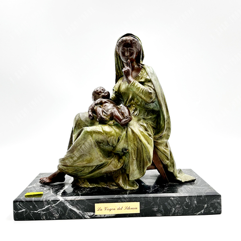 Мадонна Молчания. Бронза. Испания, XX в.