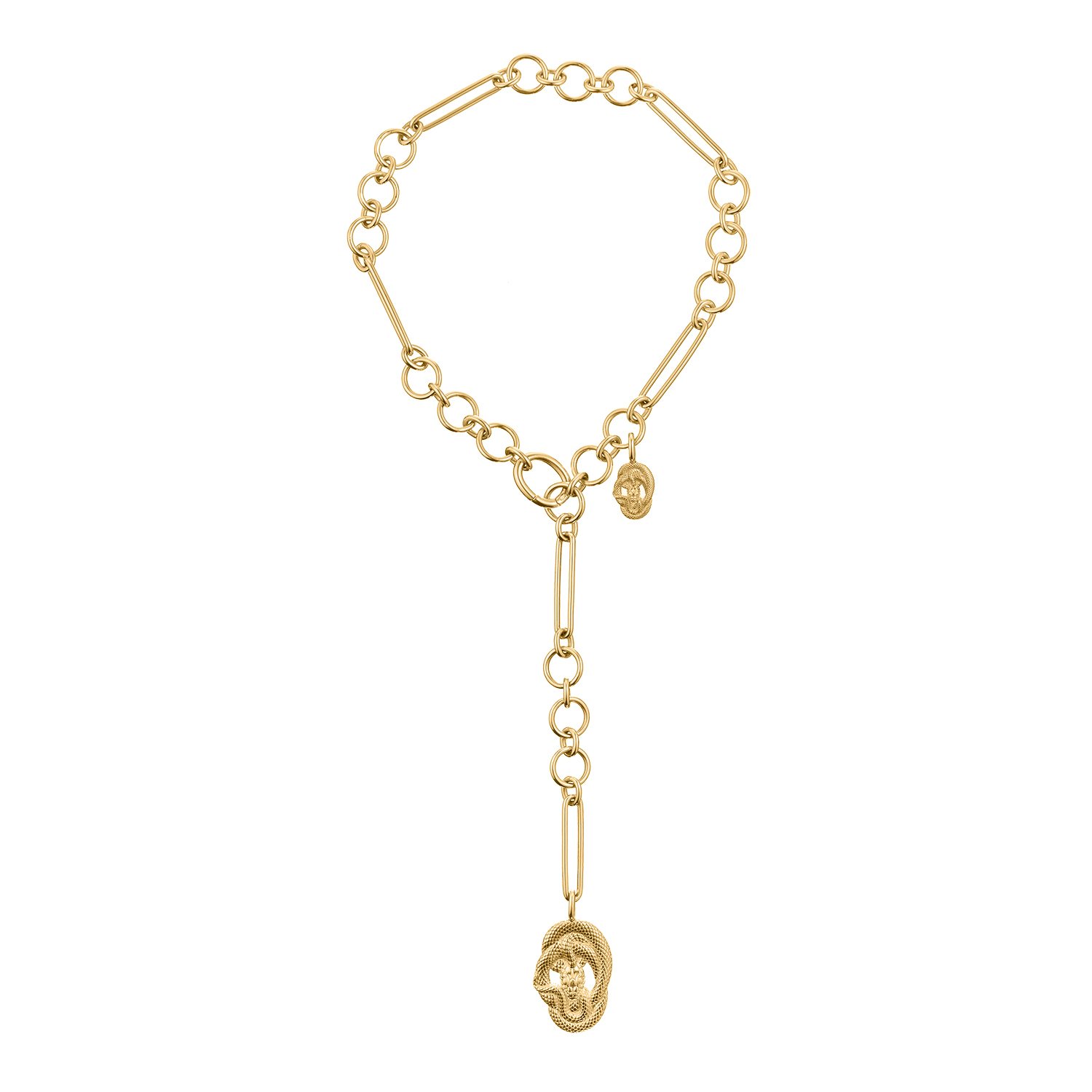 

Колье Serpent Necklace - Gold