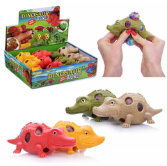 Антистресс Давилка - Крокодил, в уп 12шт, цена за шт.