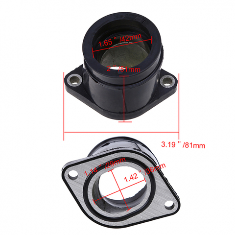 Патрубок карбюратора Yamaha TTR250 4GY-13586-00-00 4GY1358600