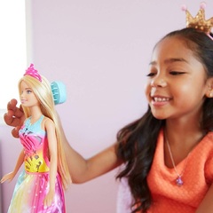 Барби Дримтопия Принцесса в Светящемся Платье