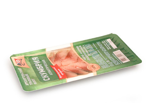 Скумбрия атлантическая подкопченная кусочки, 150г