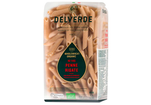 Макароны Пенне Ригате из нута Delverde, 450г