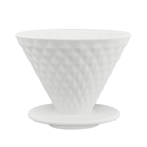 Керамическая воронка-дриппер YAMI, белая | Easy-cup.ru
