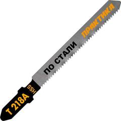 Купить в Санкт-Петербурге | Пилки для лобзика по стали ПРАКТИКА тип T218A 76 х 50 мм, криволинейный рез, HSS (2шт.) (034-540)