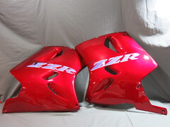 Комплект пластика Kawasaki zzr1100-2 93-01 красный