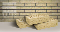 Кирпич TEREX Слоновая кость рустик 1НФ