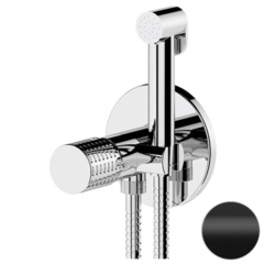 Remer CEC65WNO Гигиенический душ со смесителем Remer Celebrity CEC65WNO, черный матовый фото