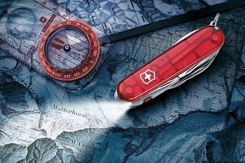 Нож складной Victorinox Huntsman Lite, 91 mm (1.7915.T)