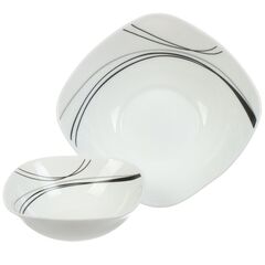 Сервиз столовый стеклокерам, 15 пр, 6 перс, Daniks, Токио, K1306-2