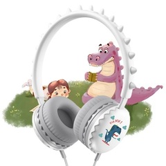 Qulaqcıq / Наушники / Headphones Dino white