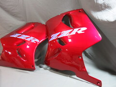 Комплект пластика Kawasaki zzr1100-2 93-01 красный