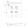 Cezares TRAY-A-15-W TRAY-A-A-95-15-W Акриловый поддон