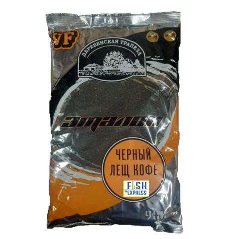 VF Черный лещ кофе ЭТАЛОН 0,9кг/10шт/уп цвет прикормки чёрный