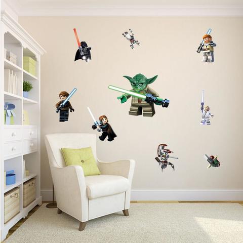 Wall Sticker Wallpaper 3D Art — Minifigure