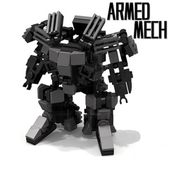 Minifigures Model The Armed Mech
