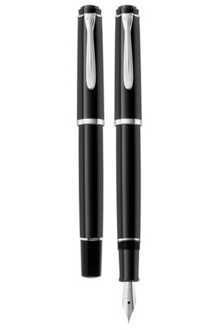 Ручка перьевая Pelikan Elegance Classic P205 Black CT, M (930735)