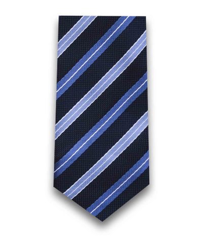 Галстук в контрастную полоску TSAREVICH