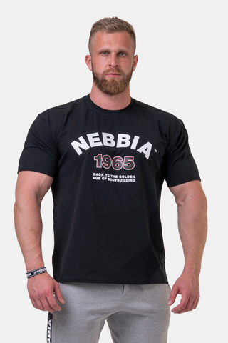 Мужская футболка Nebbia Golden Era T-shirt 192 Black