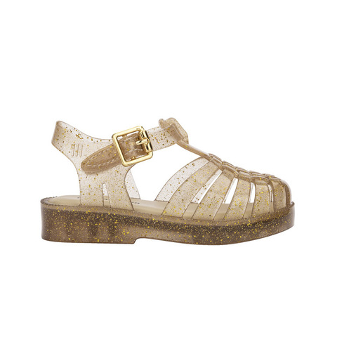 Сандалии Mini Melissa Possession Shiny Gold