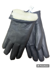 Кожа оленя.Набивная шерсть.Перчатки.Мужские. 5 шт в упаковке.