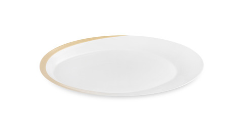 Блюдо овальное 38см Narumi Золотой жемчуг