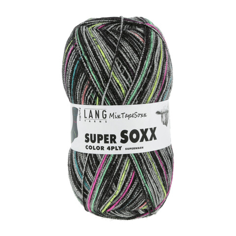 Lang Yarns Mix Tape Soxx Color 456