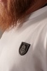 Футболка Дух предков Щит базовая белая оверсайз